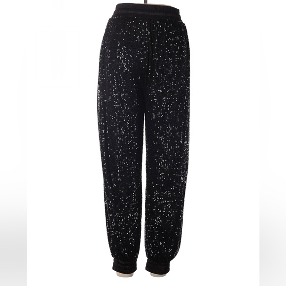 Mittoshop: Lined Sequin Joggers - Picture 2 of 2